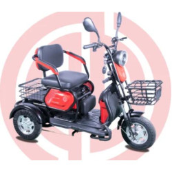 2023 New Style Electric Tricycle City Ride Tricycle for Passenger