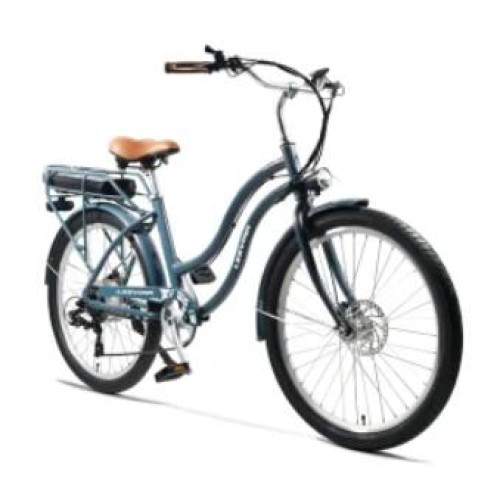 26-Inch Al Cruiser Frame Electric Bike with Disc Brake 7s