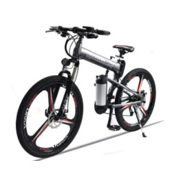 26-Inch Al Foldable Quick Release Electric Bike with 21 Speed