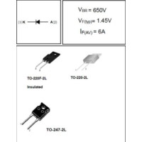 6A 650V Sic Schottky Barrier Diode Sic0665