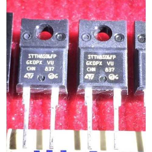 STTH8S06FP ST TO-220F 5pcs/lot