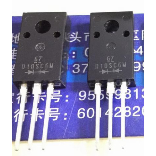 D10SC6M TO-220F 5PCS/LOT