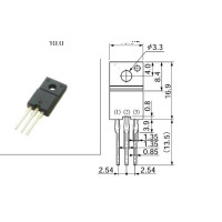 IRFI744G IRFI744GPBF TO-220F 450V 4.9A 5pcs/lot