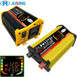 6000W Inverter Car Power Converter Adapter DC 12V to AC110V/220V Modified Sine Wave Power Charger