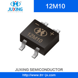 Juxing 12m10 1000V 1A Ifsm35A Vf1a Schottky Bridge Rectifiers with Mbf Case