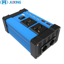 Juxing 4000W Power Inverter DC12V to AC220V Built-in Controller for Home Cars, Outdoors, Home Appliances, Travel