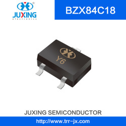 Juxing Bzx84c18 300MW18V Plastic-Encapsulate Zener Diode with Sot-23 Package