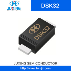 Juxing Dsk32 20V3a Ifsm80A Vf0.55A Surface Mount Schottky Rectifier Diode with SOD-123FL