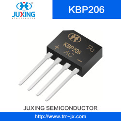 Juxing Kbp206 600V Vrms420V I (AV) 2A Bridge Rectifiers with Kbp Case