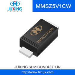 Juxing Mmsz5V1cw 500MW5.1V SOD-123 Flat Lead Surface Mount Plastic Package Zener Voltage Regulators