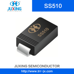 Juxing Ss510 100V5a Ifsm150A Vf0.85A Surface Mount Schottky Rectifiers Diode with SMC
