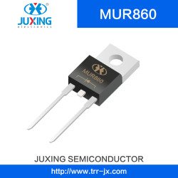 Mur860 600V 8A Ifsm110A Juxing Superfast Recovery Rectifiers Diodes with ITO-220AC Case