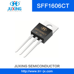 Sff1606CT 600V Iav16A Ifsm80A Juxing Superfast Recovery Rectifiers Diodes with ITO-220ab Case