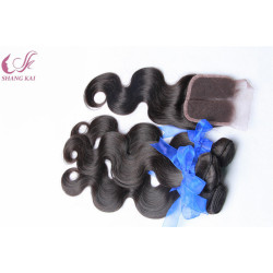 100% Human Hair Brazilian Virgin Hair Weft