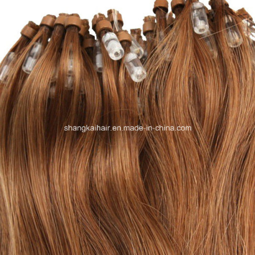 100% Human Hair Extensions Loop Ring Hair Extensions