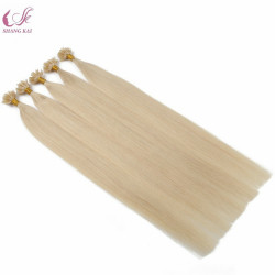 100% Remy U Tip Keratin Human Hair Extension Nail Russian Hair