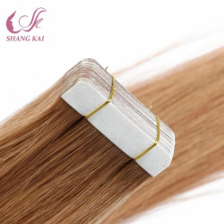 100% Unprocessed Virgin Remy Human Hair Tape in Extension