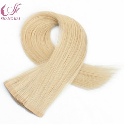 Adhesive Tape in Human Hair Extensions with 100% European Natural Hair