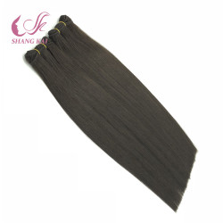 Best Selling Dark Brown Brazilian Double Drawn Hair Weft Extensions