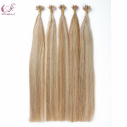 China Big Factory Piano Color Nail U Tip Hair Extension Remy Straight U Tips Hair Extensions