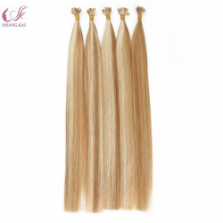 Cuticle Aligned Virgin Hair Indian Mix Piano Color Flat Tip Hair Extension