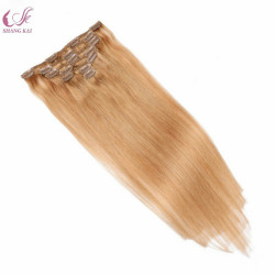 Double Drawn Seamless Clip in Hair Extensions Remy Hair