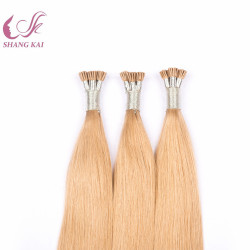 Factory Supplier Tiny Tip Double Drawn Hair Extensions Russian/Mongolian Remy Hair