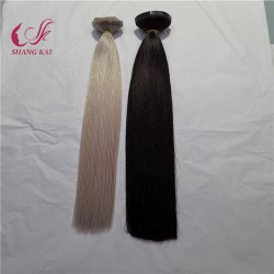 Factory Wholesale Hot Selling Long Lasting 100% Virgin Human Clip in Hair Extension