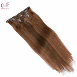 Full Cuticle Aligned No Shedding No Tangling Clip in Hair Extensions
