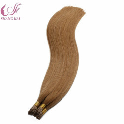 Good Quality I Tip Hair Extension, Brazilian Virgin Human Hair Double Drawn