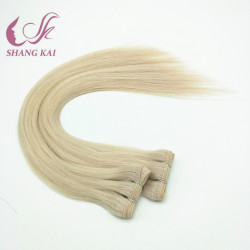 High Quality Doube Drawn Cuticle Aligned Brazilian Human Hair Extension 100% Human Hair Weaving/Weft