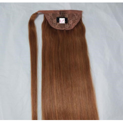 High Quality Lace Brazilian Remy Ponytail Hair Extensions Wrap-Ponytail