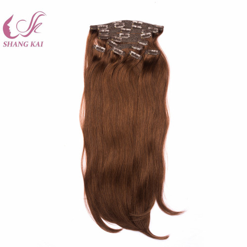 Human Remy Blond Lace Clip in Hair Russian Hair Extension