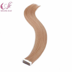 Latest Design 18 Inch European Doube Drawn Remy Tape Hair Extension