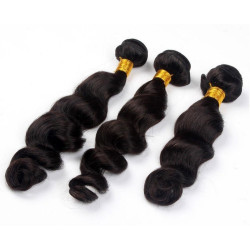 Loose Wave Human Hair Weft/Weaving Top Grade