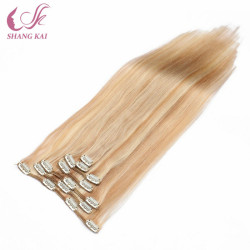 Luxury Blond Silicone Free No Shedding No Tangling Clip in Hair Extension