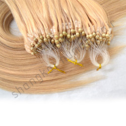 Micro Ring Human Hair Extension Virgin Brazilian Hair Remy Hair