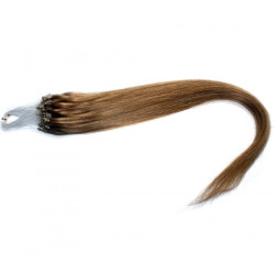 Micro-Ring Loop Hair Strands Human Hair Extensions