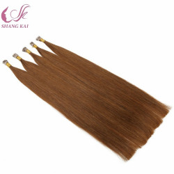 Pre Bonded 100% Remy Human Hair More Than 60 Kinds of Colors Hair Extensions
