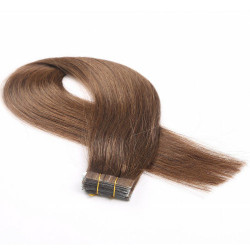 PU Brazilian Human Hair Remy Tape Hair Extension