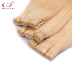 Silicone Free Unprocessed Brazilian Virgin Hair Extensions Weft