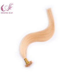 Super Quality Pre Bonded Human Double Drawn Cuticle Aligned Nail U Tip Hair Extensions