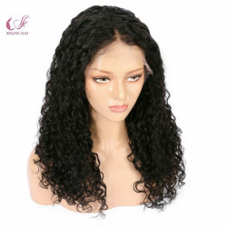 The 100% Natural Human Hair Wigs Thick Brazilian Human Hair Wig, Wholesale Top Silk Base Full Lace Wigs