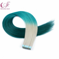 Thick End Best Quality 100% European Hair Double Drawn Tape Hair Extension