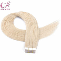 Top Quality Long Lasting Remy Soft Hand Tied Seamless Tape Hair Extension