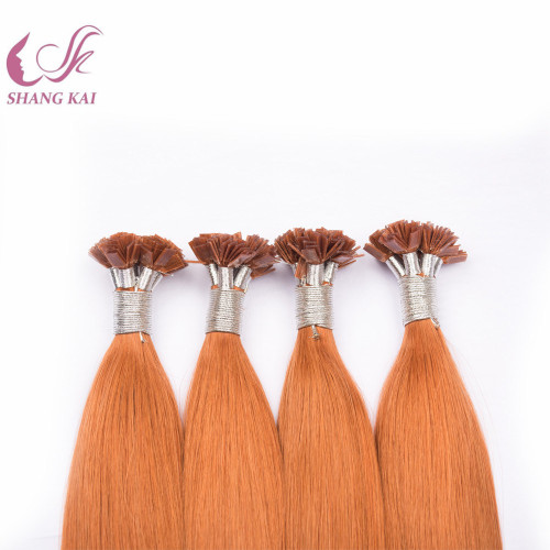 Vietnamese Remy Human Flat Tip Hair Extension Keratin Hair Human Flat Tip Remy Human Hair