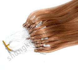 Virgin Brazilian Hair Extension Micro Ring Loop Hair Keratin Hair