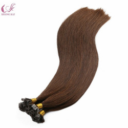 Wholesale Flat Tip 10A Grade 100% Virgin Remy 1g Prebonded Hair Extension