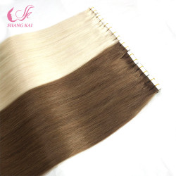 Wholesale Price Hair Double Drawn Tape Hair Extension 100% Remy Hair