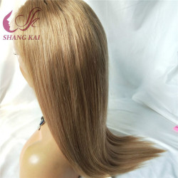 Wholesale Russian Human Hair Full Lace Wig Human Hair Lace Frontal Wig with Baby Hair